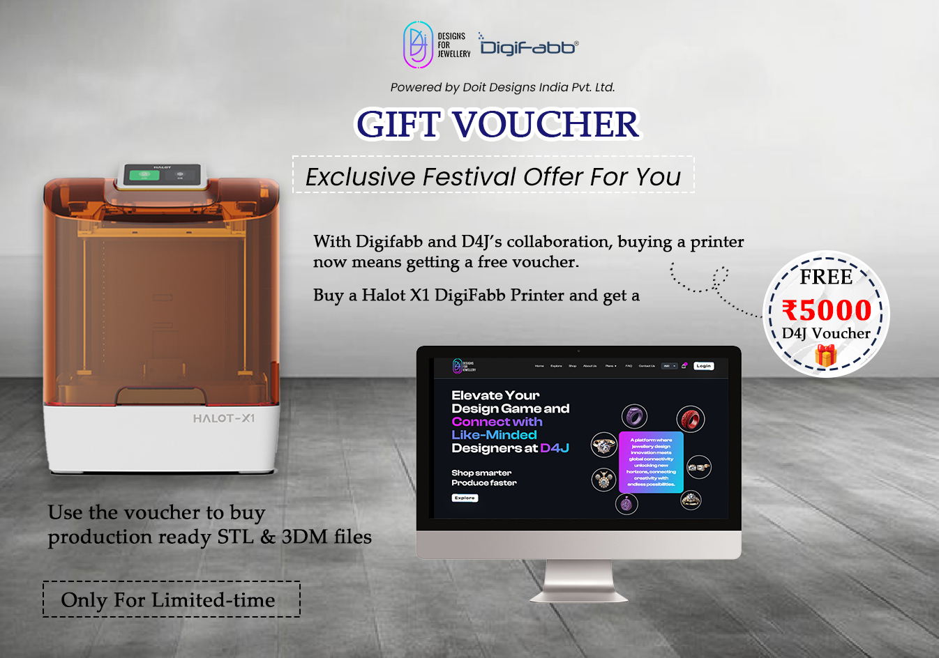 DigiFabb & D4J Collaboration - Exclusive Festival Offer